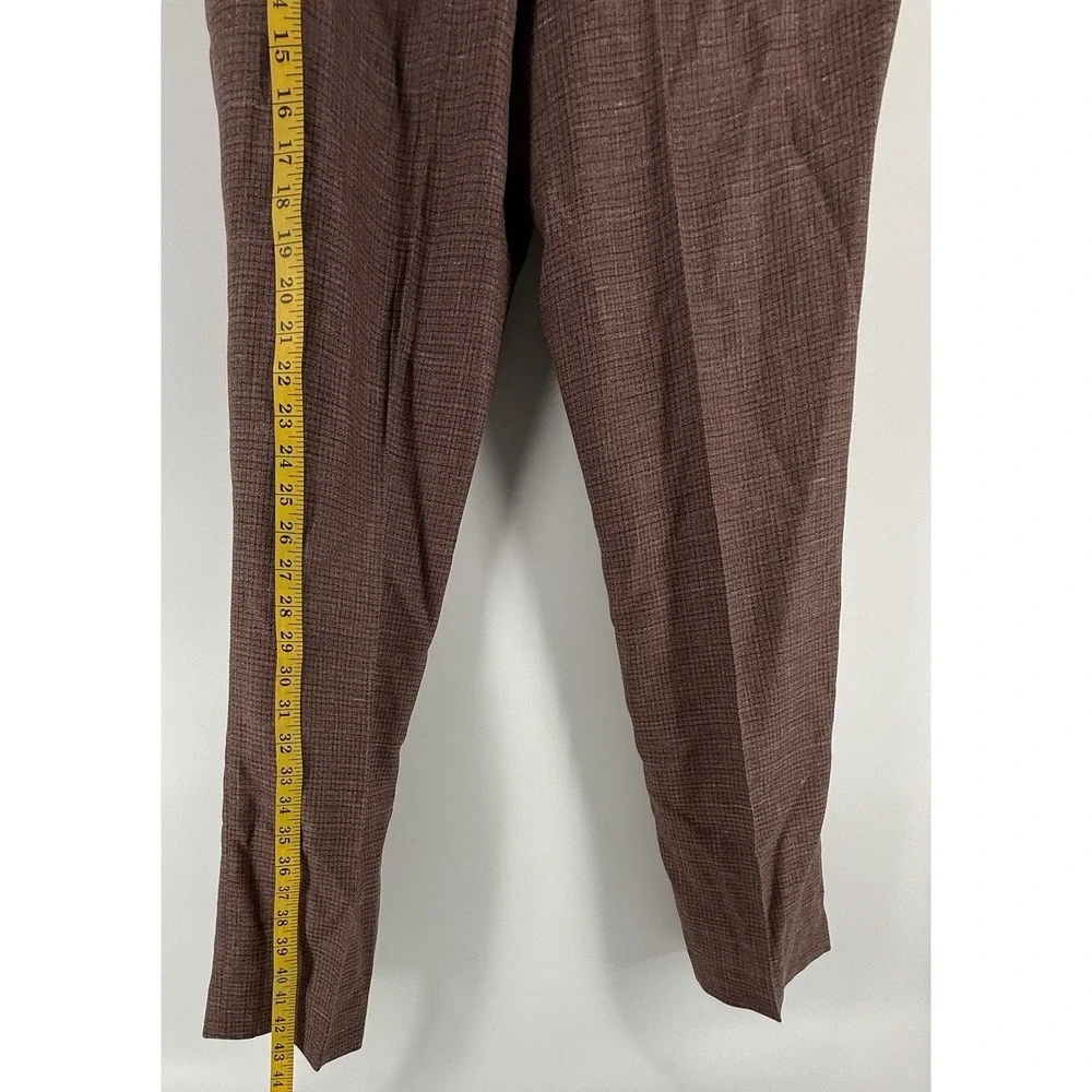 NWT‎ Mens Reiss Recline T-Mixer trousers in Bordeaux, size 34